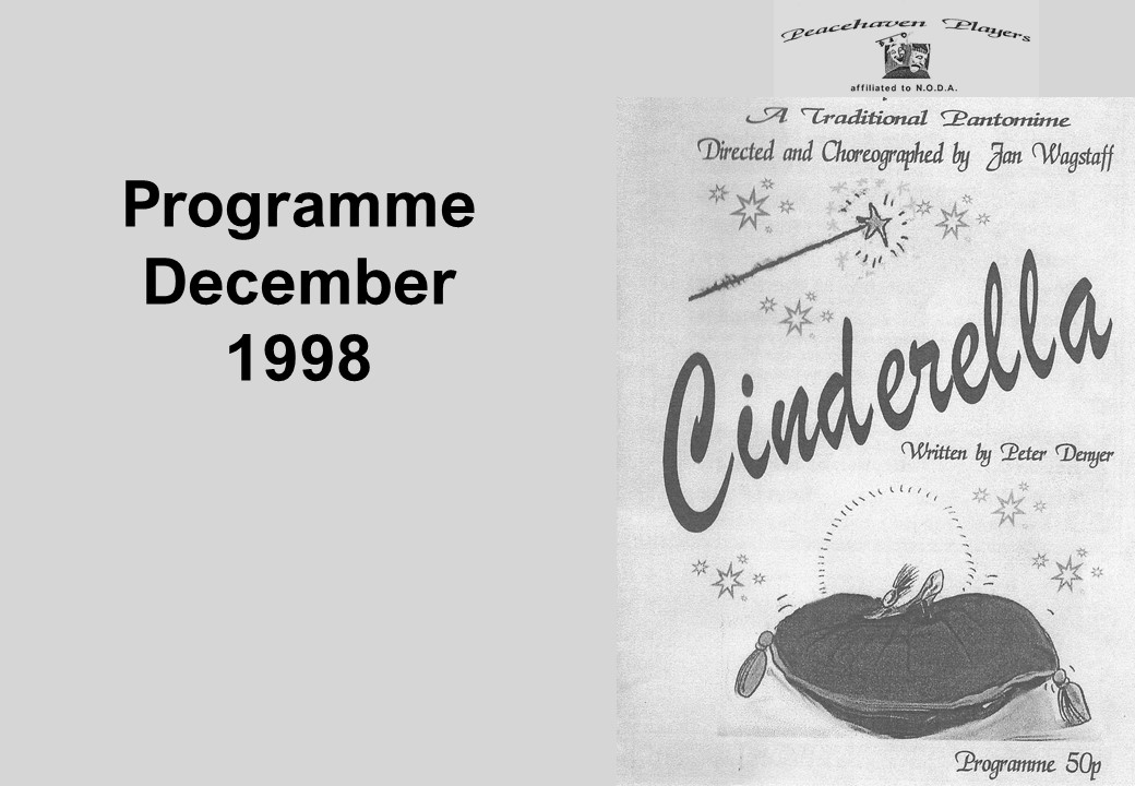 Programme:Cinderella 1998